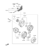 Diagram for Hyundai Elantra Alternator Pulley - 37322-04630