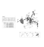 Diagram for Hyundai Santa Fe Hybrid Relay Block - 91950-GA020