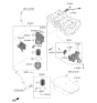 Diagram for 2023 Hyundai Santa Fe Hybrid Coolant Filter - 26300-2MHA5