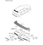 Diagram for 2018 Hyundai Tucson Windshield Washer Nozzle - 98931-C5000