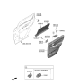 Diagram for 2023 Hyundai Santa Fe Hybrid Door Handle - 82620-S2000-VCS