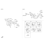 Diagram for 2017 Hyundai Genesis G80 Oil Cooler Hose - 25421-D2300