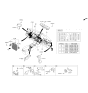 Diagram for 2019 Hyundai Genesis G80 Fuse Box - 91955-B1211