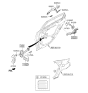 Diagram for 2019 Hyundai Genesis G80 Door Check - 79480-B1501