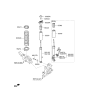 Diagram for Hyundai Genesis G80 Shock Absorber - 55320-B1980