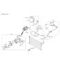 Diagram for 2017 Hyundai Genesis G80 A/C Hose - 97763-B1310