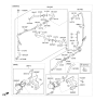 Diagram for 2019 Hyundai Genesis G80 Brake Booster Vacuum Hose - 59120-D2130