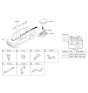 Diagram for Hyundai Genesis G80 Battery Cable - 91850-B1010