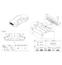 Diagram for 2017 Hyundai Genesis G80 Emblem - 86312-B1500