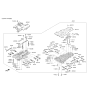 Diagram for 2017 Hyundai Genesis G80 Brake Proportioning Valve - 46245-4J000