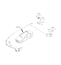 Diagram for 2019 Hyundai Genesis G80 Antenna - 96210-B1DA0-Y6S