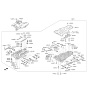 Diagram for Hyundai Genesis G80 Valve Body - 46200-4J100