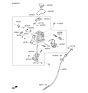 Diagram for 2017 Hyundai Genesis G80 Shift Cable - 46790-B1360