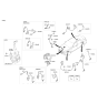 Diagram for 2020 Hyundai Genesis G80 ABS Control Module - 58920-B1950