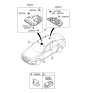 Diagram for 2014 Hyundai Genesis Dome Light - 92871-B1000-VYC