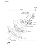 Diagram for 2019 Hyundai Genesis G80 Cruise Control Switch - 96770-B1000-4X