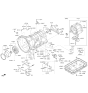 Diagram for 2019 Hyundai Genesis G90 Engine Mount Torque Strut - 45210-47000