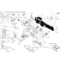 Diagram for Hyundai Genesis Hazard Warning Switch - 93790-B1000