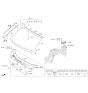 Diagram for 2019 Hyundai Genesis G80 Windshield - 86111-B1310