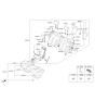 Diagram for 2015 Hyundai Genesis Seat Heater - 89190-B1000