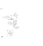Diagram for Hyundai Genesis G80 Coolant Reservoir Hose - 25450-D2100