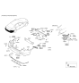 Diagram for Hyundai Genesis G80 Bumper Reflector - 92405-B1800