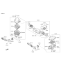 Diagram for Hyundai Genesis G80 Air Filter Box - 28121-B1010