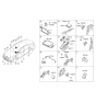 Diagram for Hyundai Air Bag Sensor - 95920-B4000