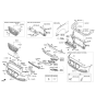 Diagram for 2017 Hyundai Genesis G80 Fog Light - 92201-B1500