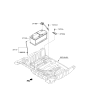 Diagram for 2019 Hyundai Genesis G80 Battery Terminal - 37180-B1210