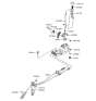 Diagram for 2010 Hyundai Accent Shift Cable - 43794-1G300