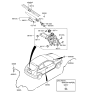 Diagram for 2011 Hyundai Accent Wiper Arm - 98815-2F000