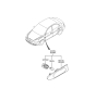 Diagram for 2011 Hyundai Accent Side Marker Light - 92303-1E000