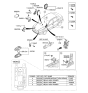 Diagram for 2010 Hyundai Sonata TPMS Sensor - 95800-2F000