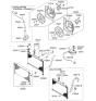 Diagram for 2009 Hyundai Accent Radiator Hose - 25411-1E000