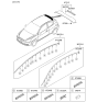 Diagram for 2006 Hyundai Accent Spoiler - 87210-1E200