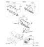 Diagram for Hyundai Accent Fuel Rail - 35304-26680