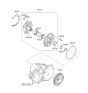 Diagram for 2009 Hyundai Accent Torque Converter - 45100-22030