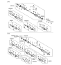 Diagram for 2008 Hyundai Accent Axle Shaft - 49500-1E151