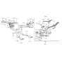 Diagram for Hyundai HVAC System Switch - 97268-29000