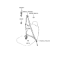 Diagram for 1999 Hyundai Elantra Seat Belt - 88870-29555-FK