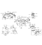 Diagram for 1999 Hyundai Elantra Air Bag - 84530-29500-LG