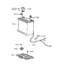 Diagram for 2000 Hyundai Elantra Battery Cable - 37200-29000