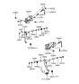 Diagram for 2001 Hyundai Tiburon Brake Light Switch - 93810-29100