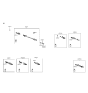 Diagram for Hyundai Tiburon CV Joint - 49507-29G00