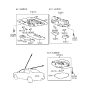 Diagram for 1998 Hyundai Elantra Dome Light - 92800-22050-IA