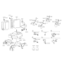 Diagram for 2001 Hyundai Tiburon ABS Control Module - 95661-29000