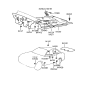 Diagram for 1995 Hyundai Elantra Body Mount Hole Plug - 17350-08000