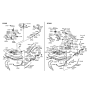 Diagram for 1996 Hyundai Tiburon Cabin Air Filter - 31453-29980