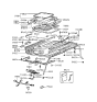 Diagram for 1998 Hyundai Elantra Sunroof - 81610-29000